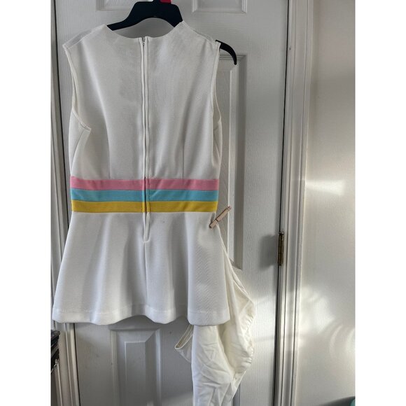 Vtg 1970's Tennis Dress & Panties By Saks Fifth Avenue Active Sportswear Size 14 - Picture 2 of 10